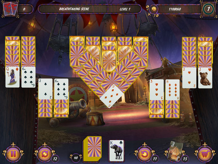 02 黑色纸牌：神秘马戏团 Dark Solitaire. Mystical Circus PC英文版_0.jpg