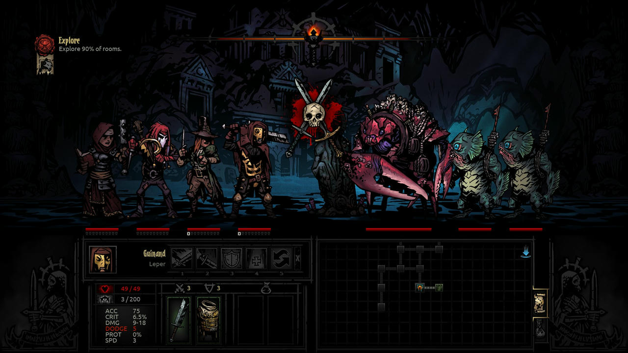 暗黑地牢 Darkest Dungeon v25685+MOD模块化自用魔改整合包 免安装中文版[49GB]【B4482】