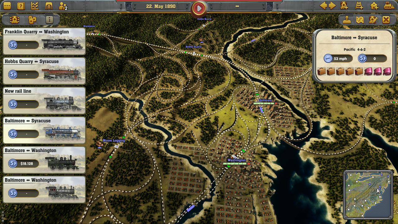 铁路帝国 Railway Empire 免安装中文版[10GB]【B3694】