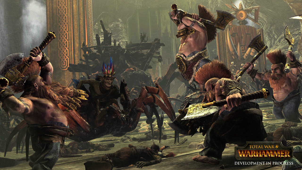 战锤：全面战争 Total War：WARHAMMER 全面战争：战锤 v1.6.0+整合12DLC 免安装中文版安装中文版[33.5GB]【B3761】