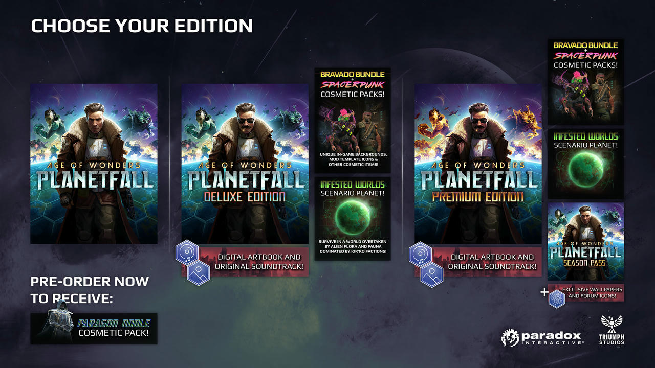 奇迹时代：星陨 Age of Wonders Planetfall v1.400.43638.20201109+整合全部DLC 免安装中文版[16.3GB]【B4926】