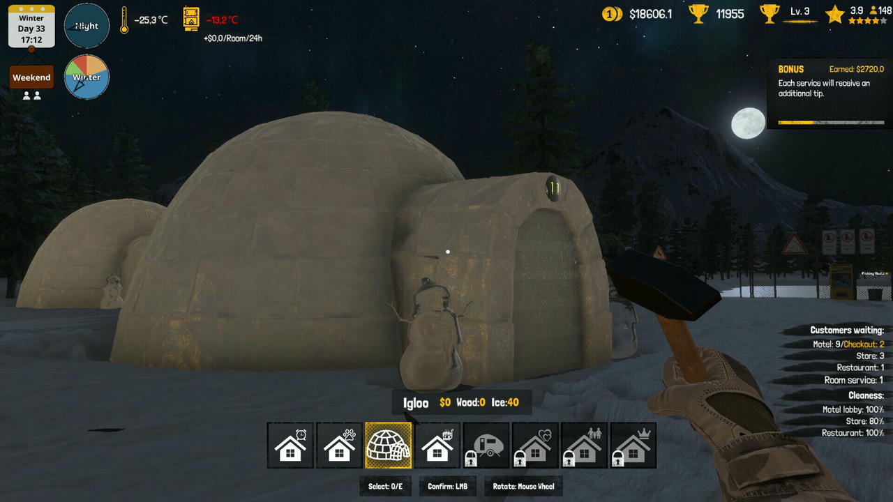 北极汽车旅馆模拟器 Arctic Motel Simulator v2.0.1.20250325+沙盒模式 免安装中文版[18.7GB]【B5150】