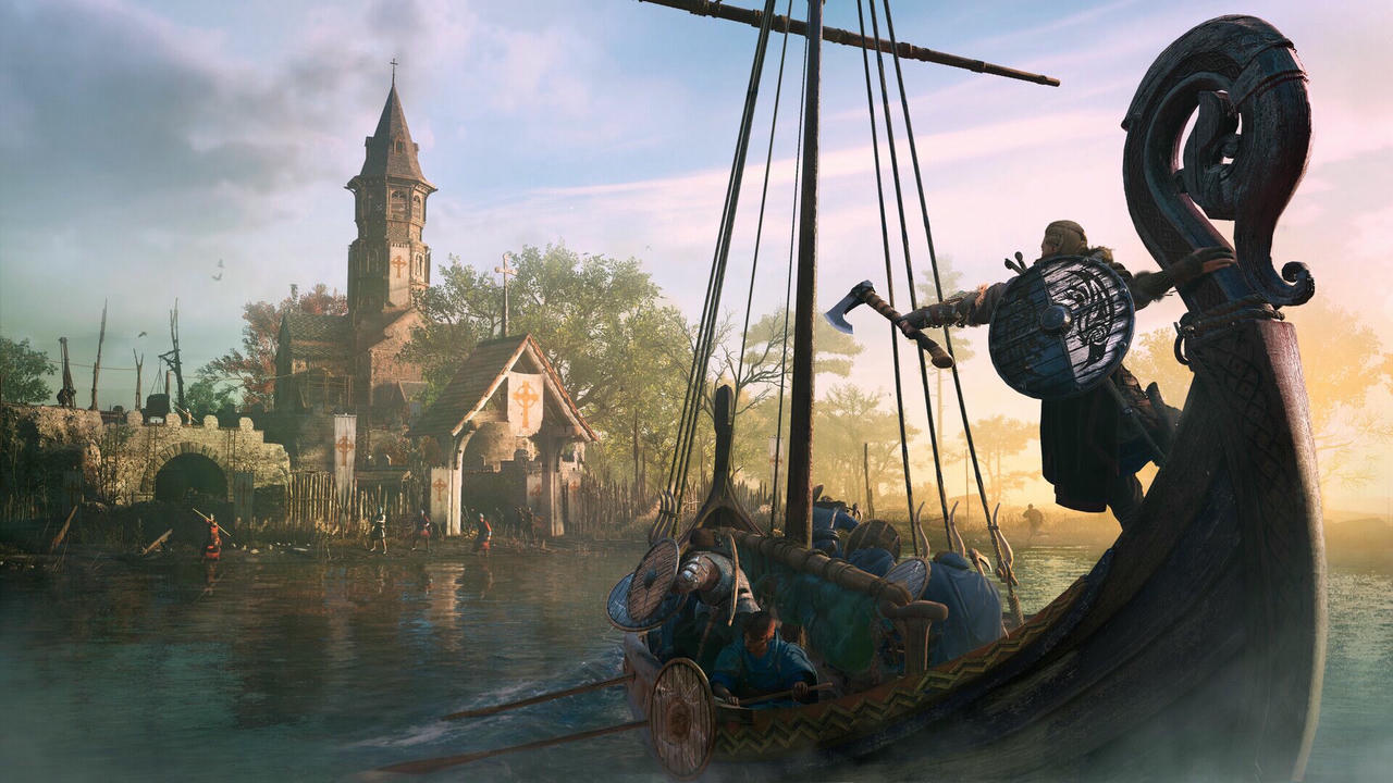 刺客信条：英灵殿 Assassins Creed Valhalla Inc DLC v1.7.0.20250513-修复版+修改器+整合DLC 免安装中文版[146GB]【B5287】