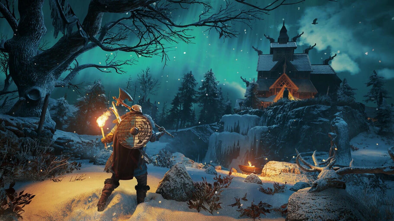 刺客信条：英灵殿 Assassins Creed Valhalla Inc DLC v1.7.0.20250513-修复版+修改器+整合DLC 免安装中文版[146GB]【B5287】