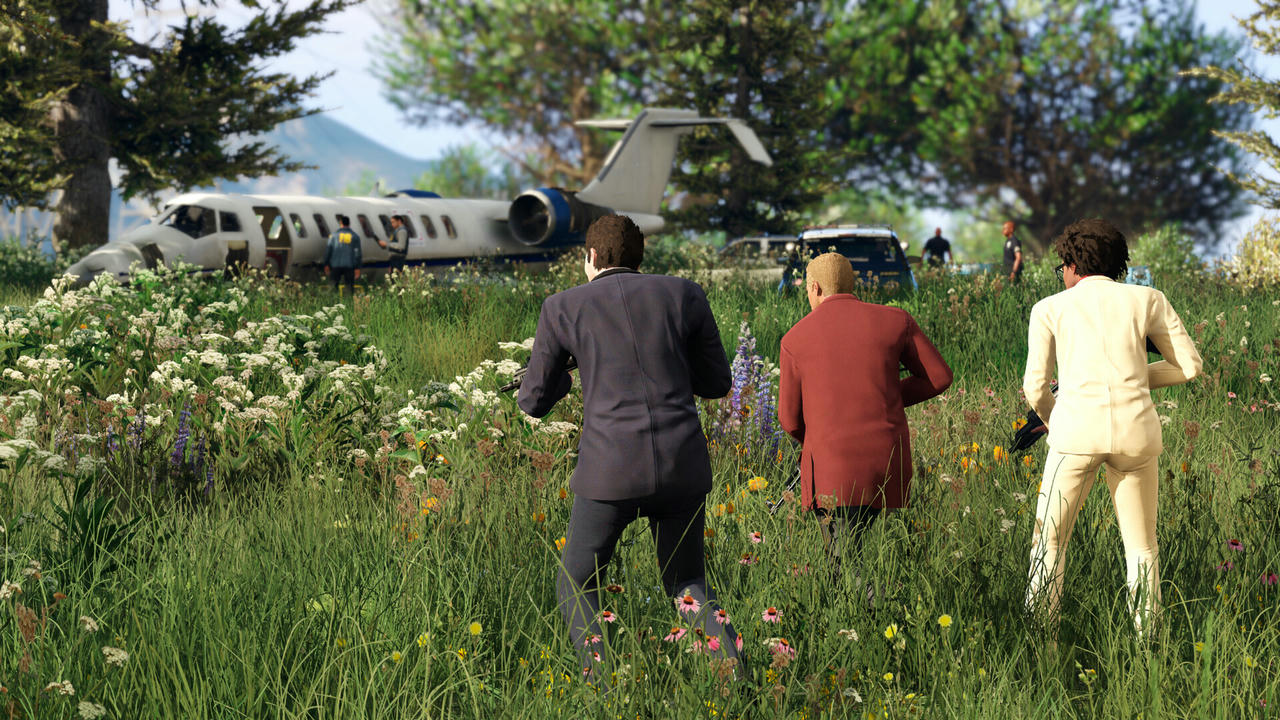 侠盗猎车手V：增强版 Grand Theft Auto V Enhanced GTA5 侠盗猎车手5 V889.19.Build.19069128.20250709-黑龙狂袭-怒血夺命+全DLC 免安装中文版[106GB]