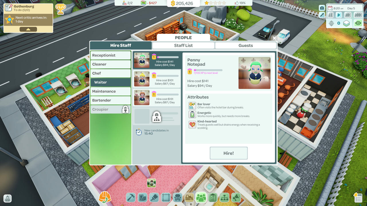 酒店建筑师 Hotel Architect v0.8.17.2.Build.18867746.20250617 免安装中文版[1.28GB]【B5585】